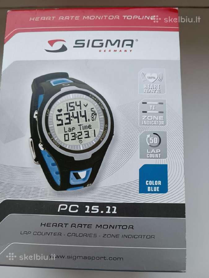 Reikia tik pulsometro Sigma Pc 15.11 korpuso - nuotraukos Nr. 3