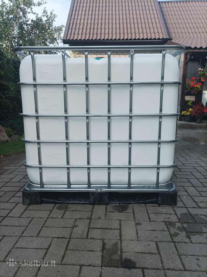 1000 ltr. vandens talpos, Ibc konteineriai, kubas. - nuotraukos Nr. 2