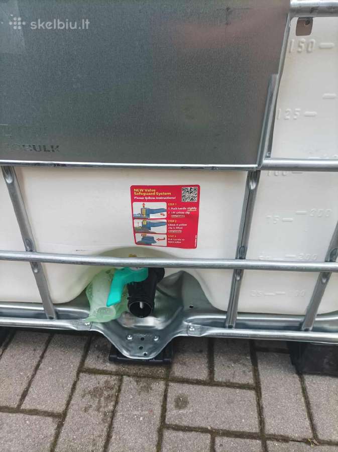 1000 ltr. vandens talpos, Ibc konteineriai, kubas. - nuotraukos Nr. 4