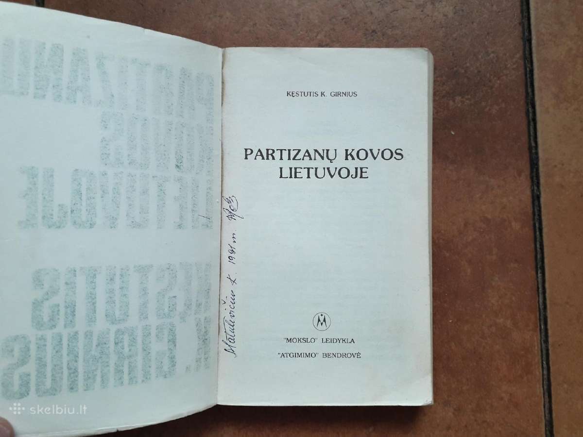 Tauro apygardos partizanų ryšininko knygos - nuotraukos Nr. 15