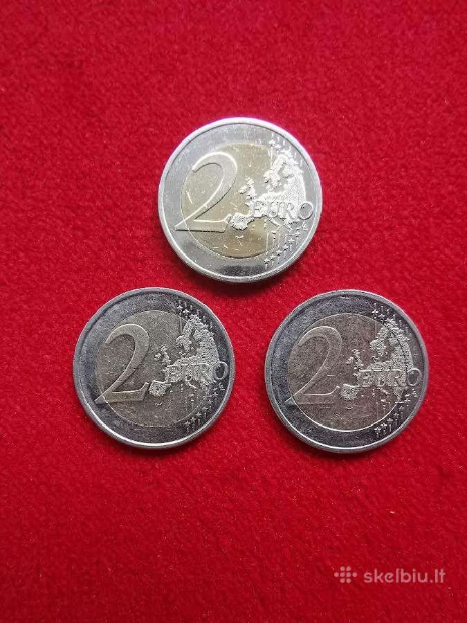 Suomijos jubiliejinės dvieurės monetos - nuotraukos Nr. 2
