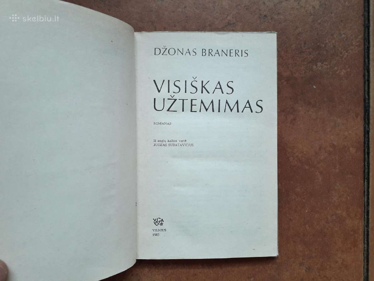 Džonas Braneris "Visiškas užtemimas" 1982 metai - nuotraukos Nr. 2