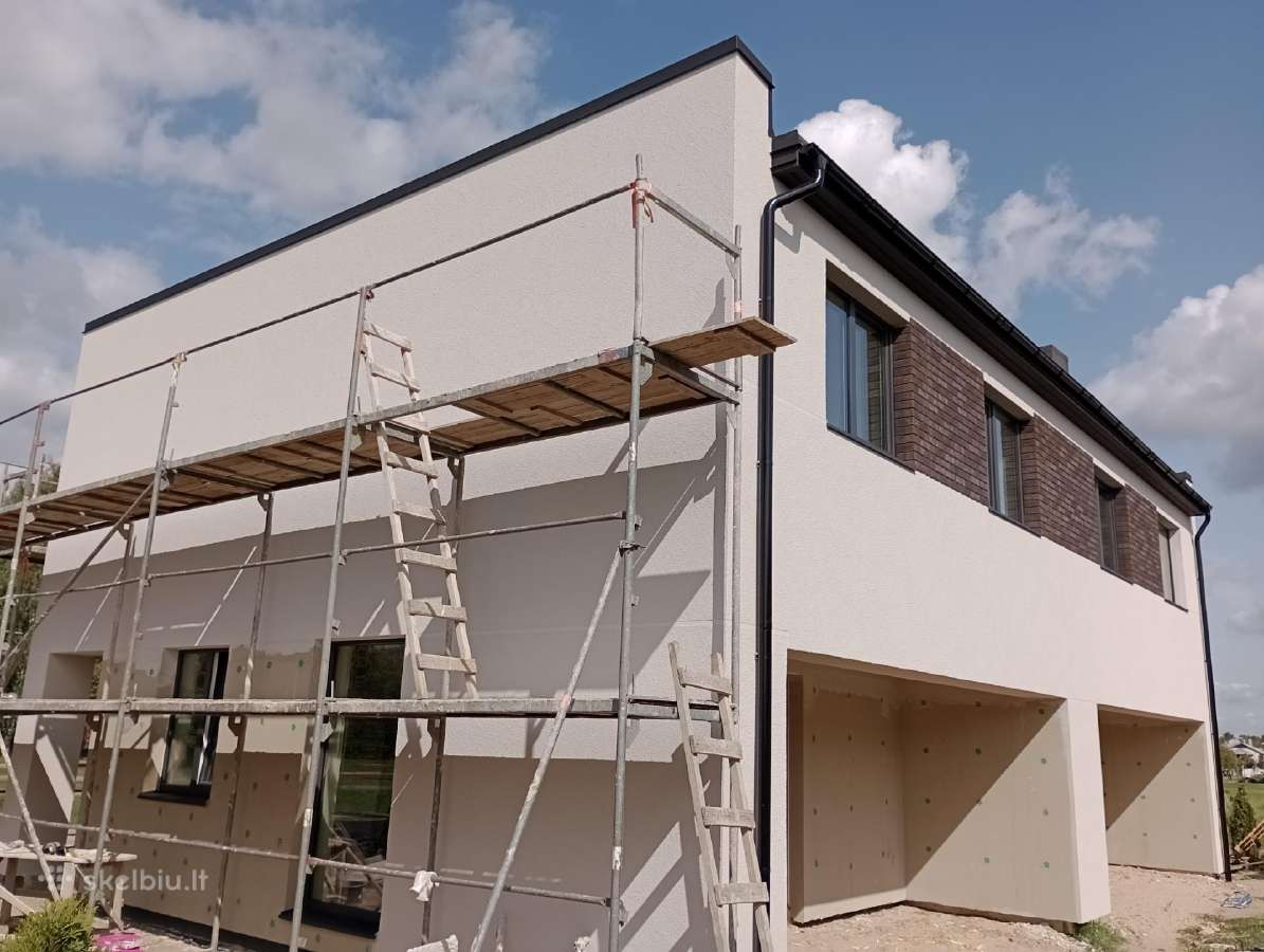 Fasadų ir pamatų šiltinimas, apdaila. Panevėžyje - nuotraukos Nr. 7