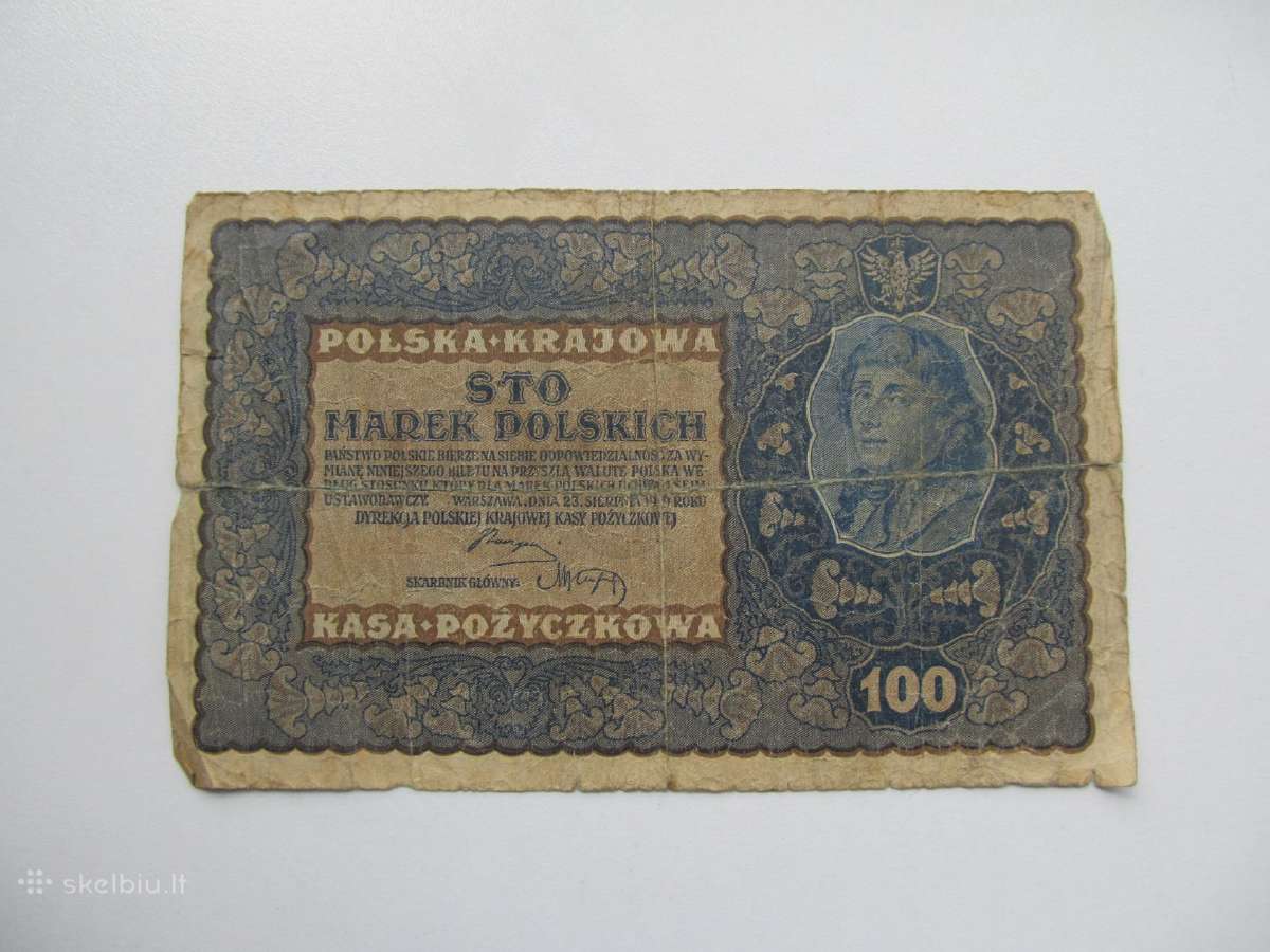 100 marek , Lenkija , 1919