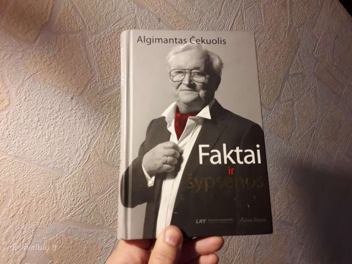 Algimantas Čekuolis "Faktai ir šypsenos" 2012 m.