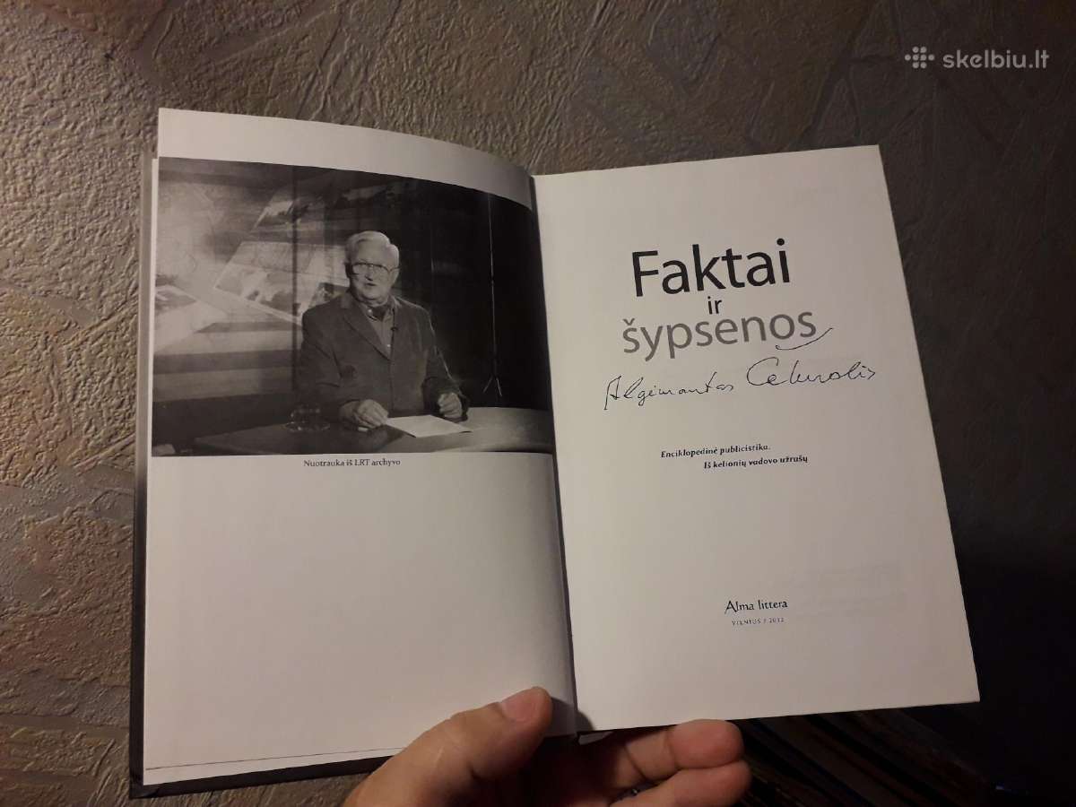 Algimantas Čekuolis "Faktai ir šypsenos" 2012 m. - nuotraukos Nr. 2