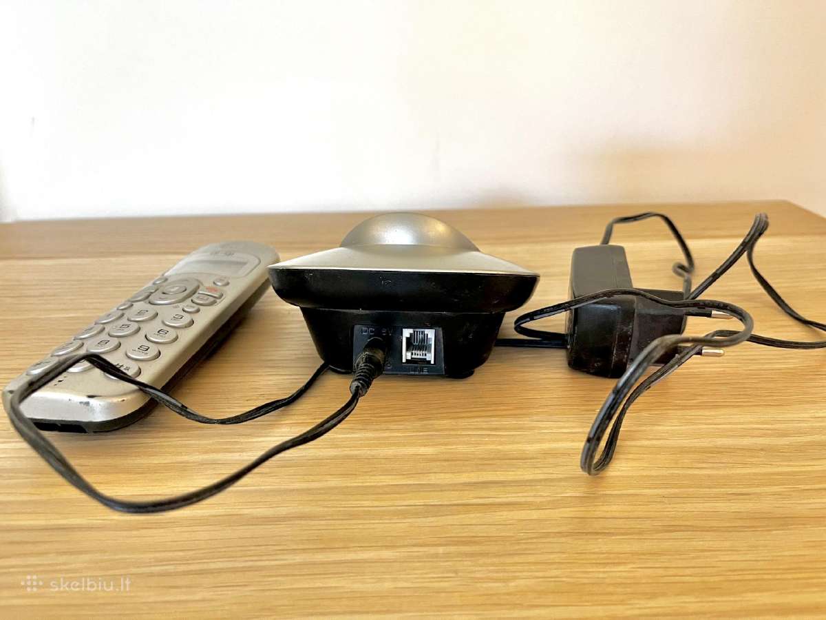 Laidinis telefonas su stotele - nuotraukos Nr. 2
