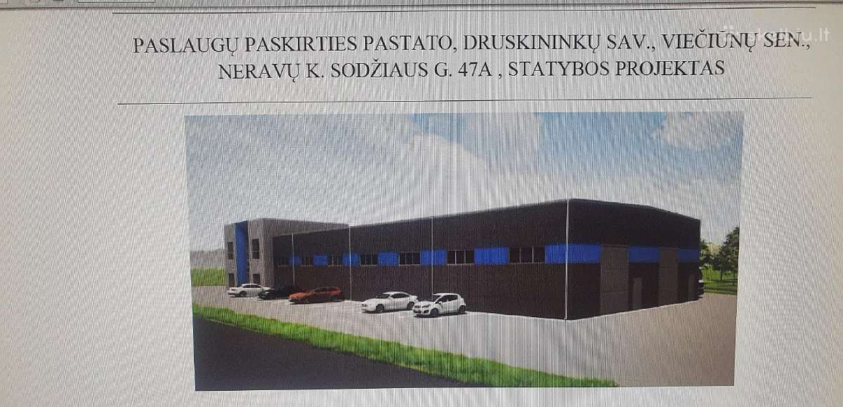 Projektas sandėlio ir administracinių patalpų. - nuotraukos Nr. 7