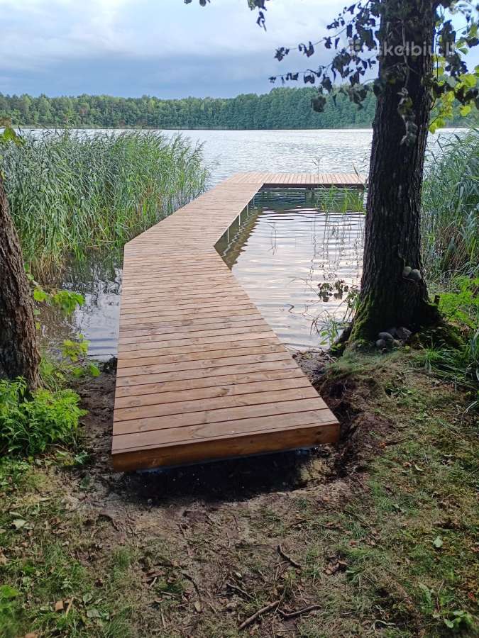 Lieptai, Lieptų statyba, tilteliai, orapūtės,takel - nuotraukos Nr. 22