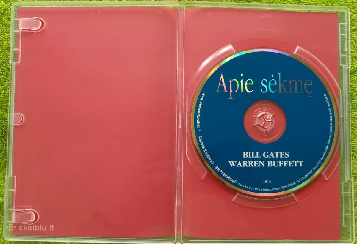 *Bill Gates Warren Buffett apie sėkmę / CD - nuotraukos Nr. 4