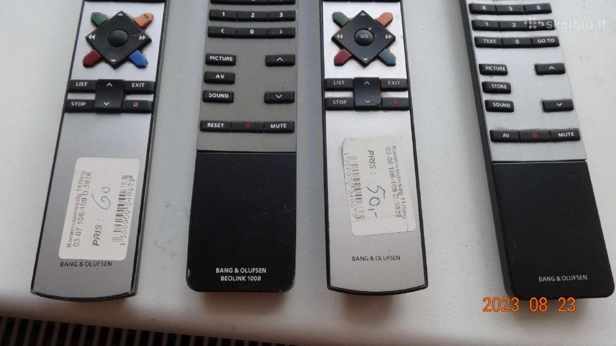 Bang Olufsen distanciniai valdymai - nuotraukos Nr. 5