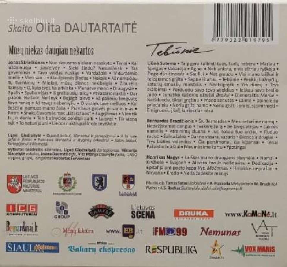 Olita Dautartaitė garso knyga 2 CD - nuotraukos Nr. 8