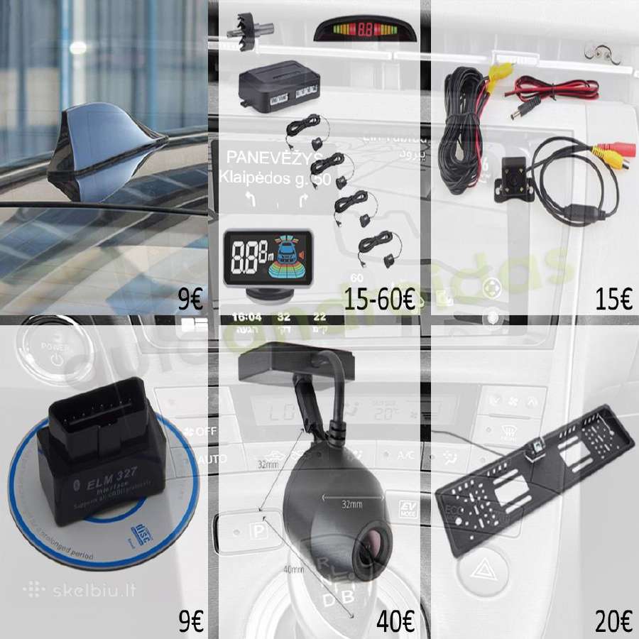 Toyota Prius 3 Xw30 2009-15 Android multimedia GPS - nuotraukos Nr. 13