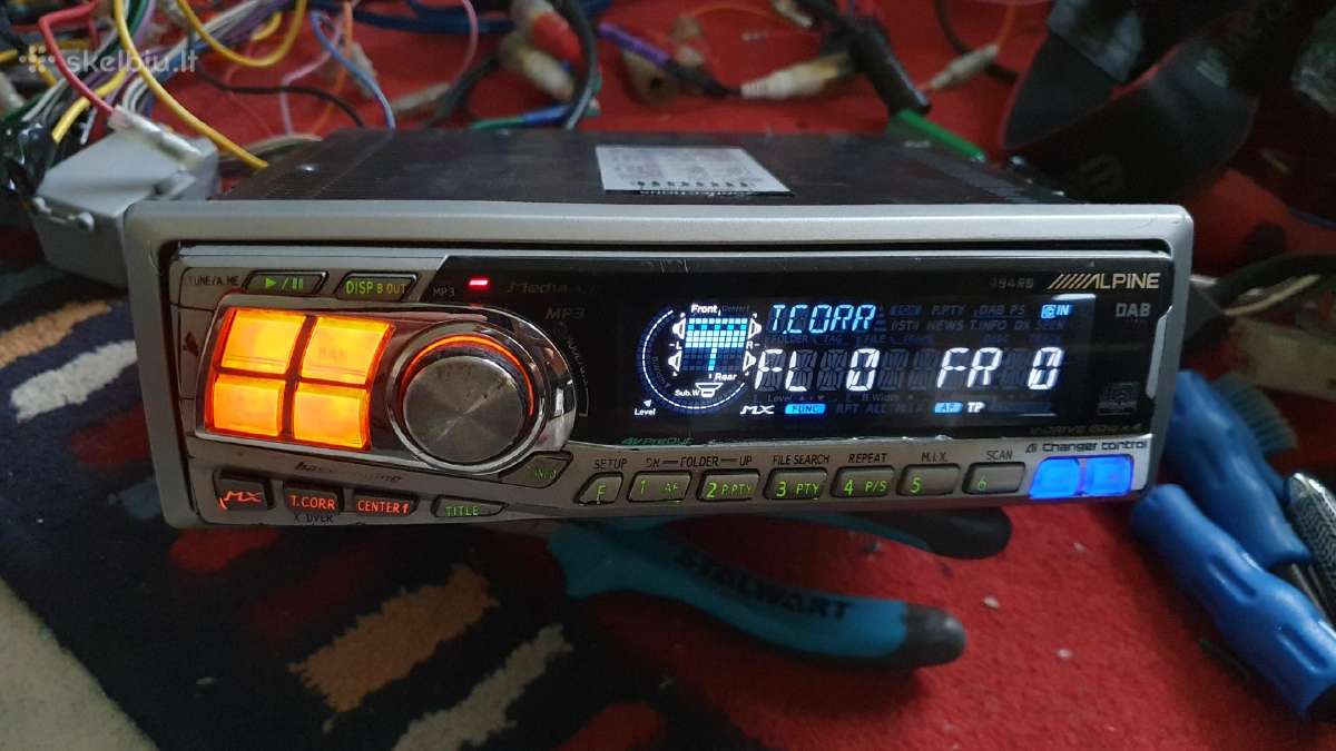 Parduodu alpine mp3 aux grotuvus - nuotraukos Nr. 19