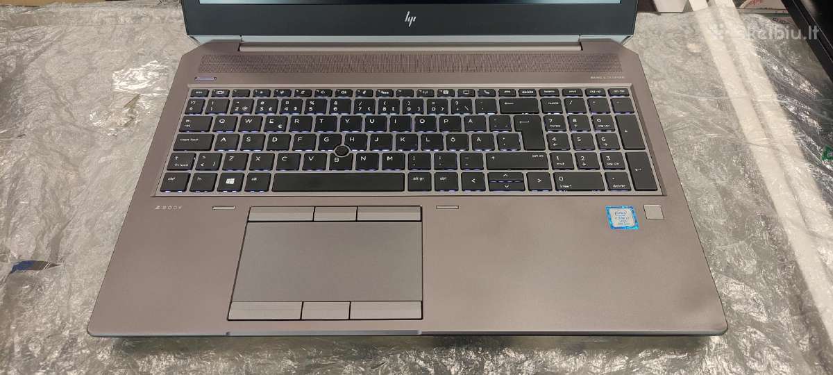 Zbook 15.6 G5 i7-8850h 16gb 512gb P2000 4gb Gddr5 - nuotraukos Nr. 2