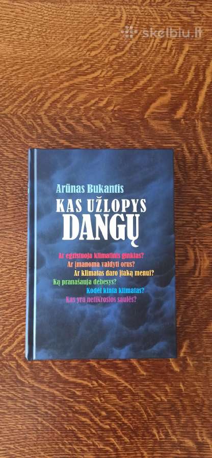 Parduodu knyga"kas užlopys dangų"