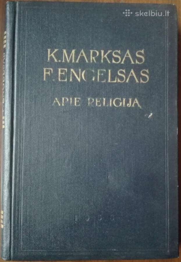 822. K. Marksas F. Engelsas Apie Religiją