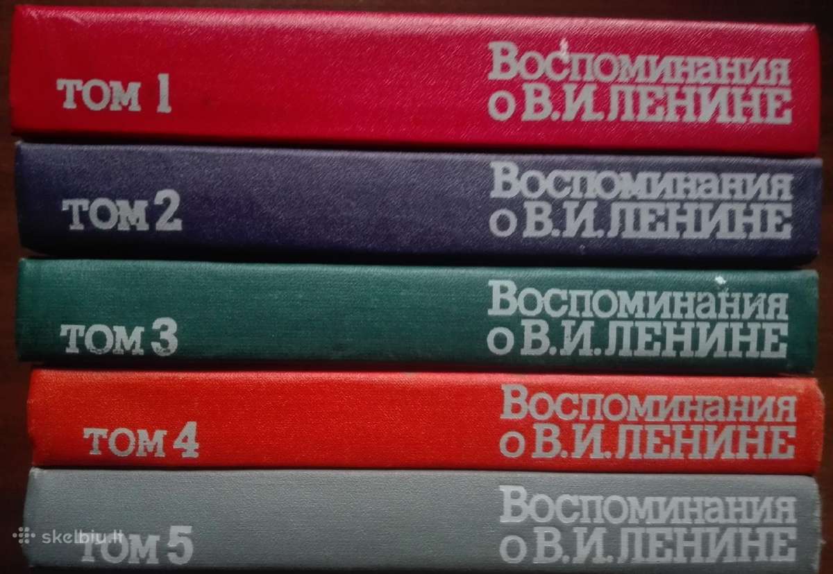 828. Antikvarinė-kolekcinė Воспоминания О Ленине - nuotraukos Nr. 3