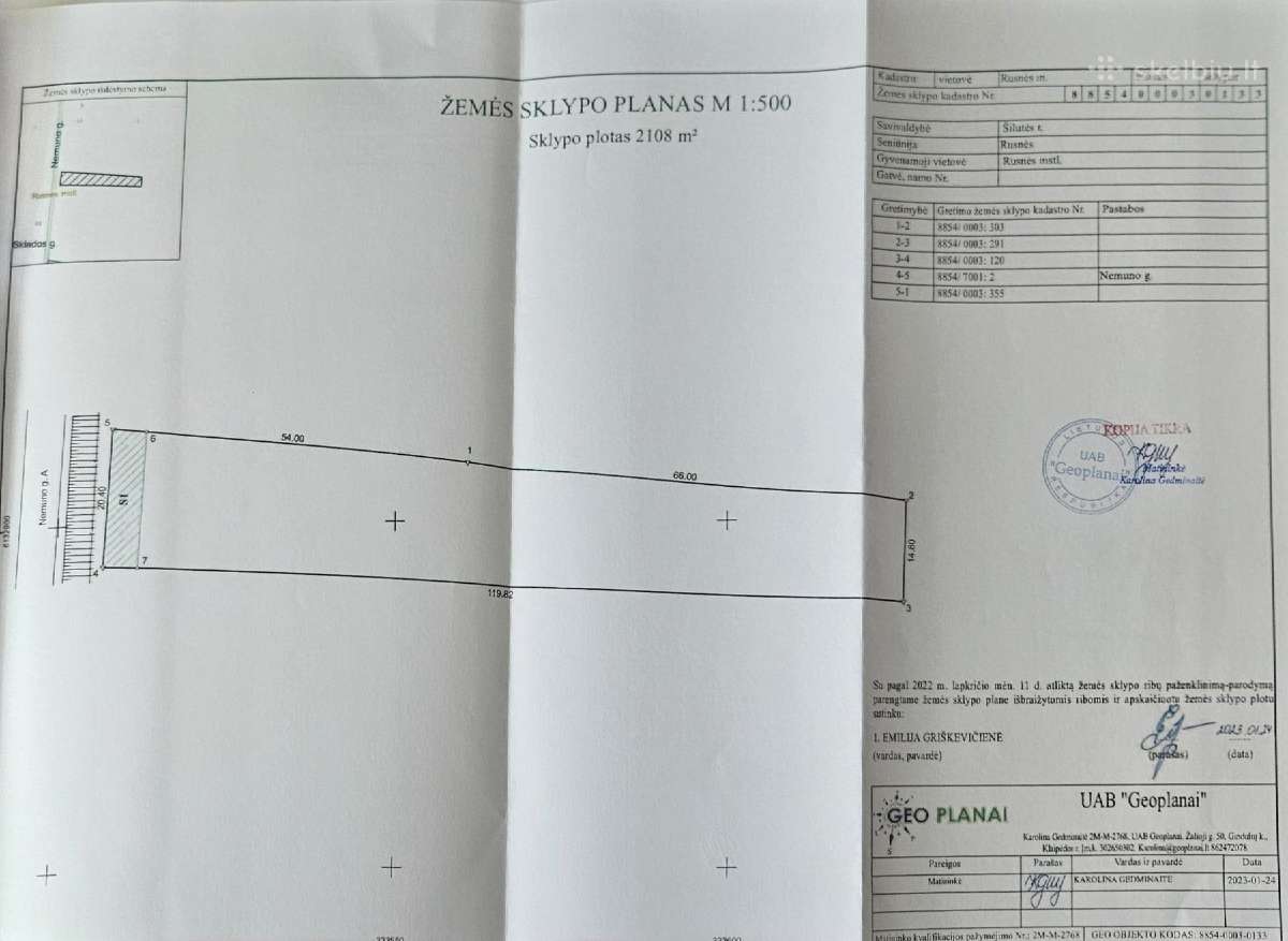 Žemės sklypas prie pat Atmatos upės - nuotraukos Nr. 5