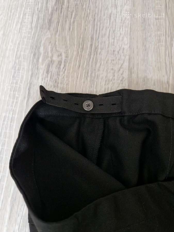 Naujas mokyklinis juodas sijonas (158 cm) - nuotraukos Nr. 2