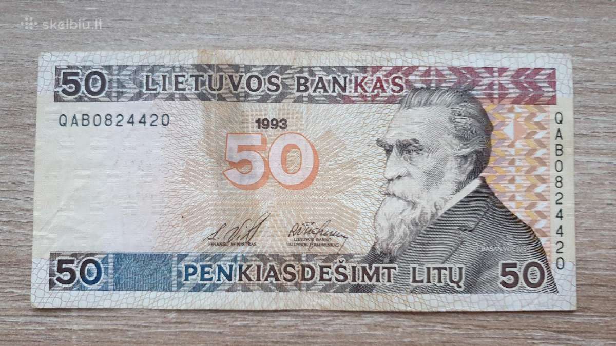 1993 metų 50 litų