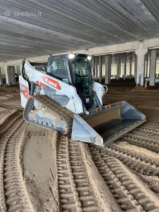 Vikšrinis Bobcat T-76 nuoma su operatoriumi 24/7
