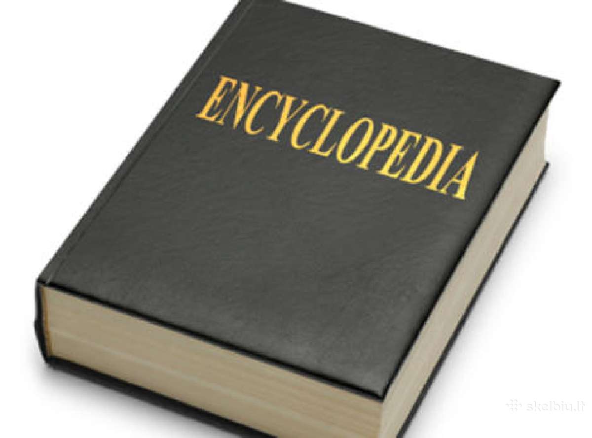 Naudotos enciklopedijos