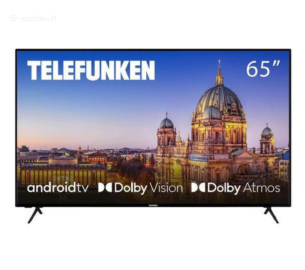 65ug8460 Telefunken TV 65 col - Skelbiu.lt