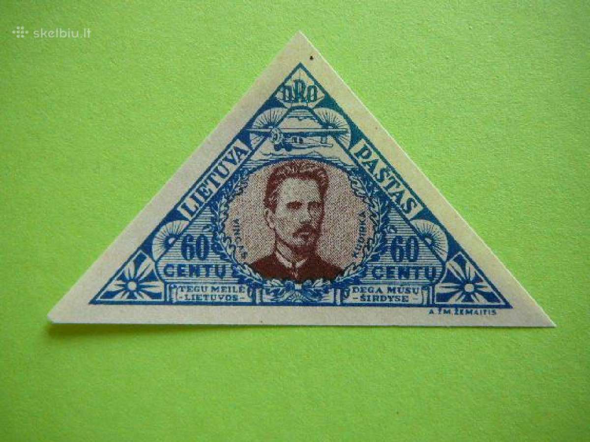 Lietuva 1933 V. Kudirka Mnh lit377bsm
