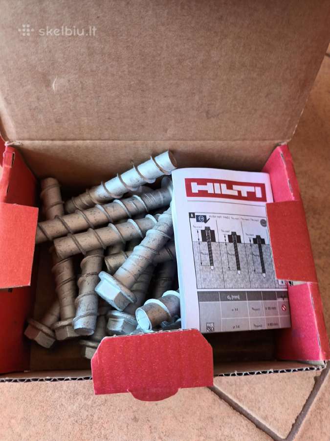 Hilti gražtai , betonsraigčiai