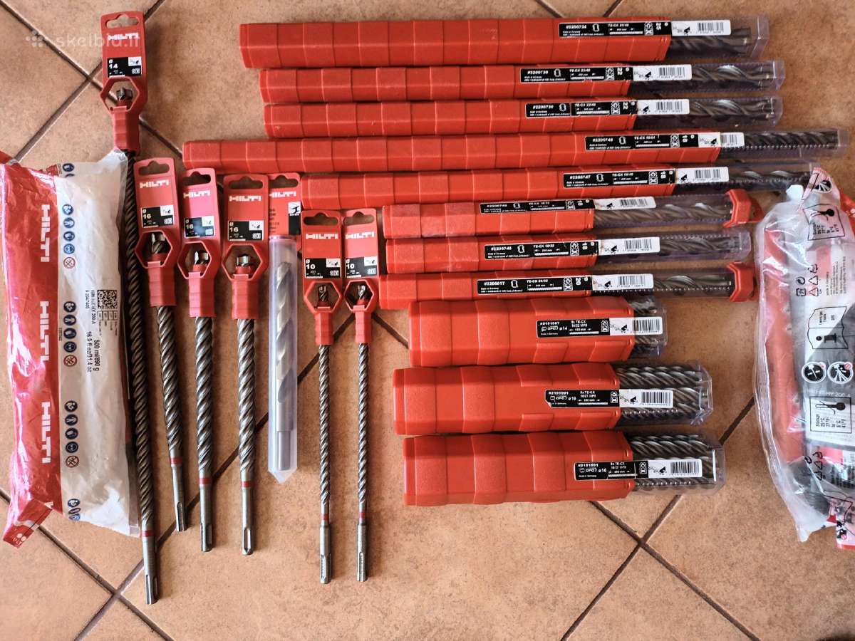 Hilti gražtai , betonsraigčiai - nuotraukos Nr. 5