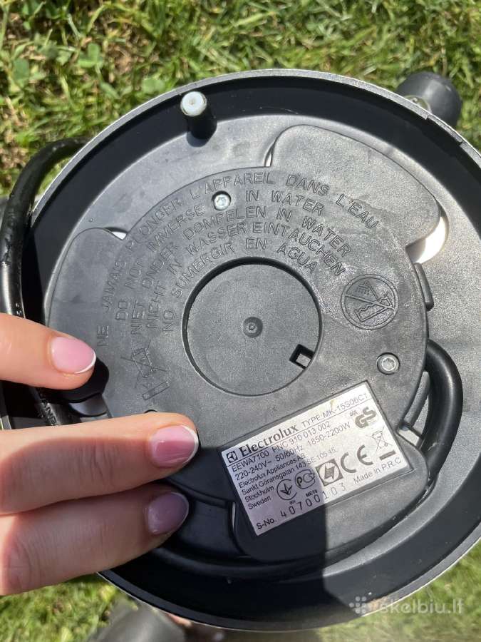 Electrolux virdulys - nuotraukos Nr. 4
