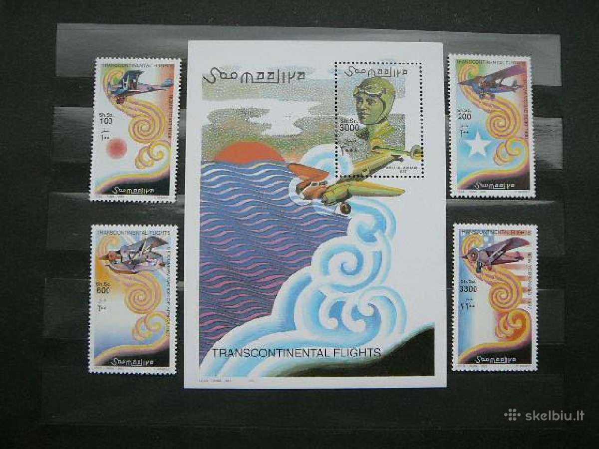 Lektuvai Somalis 2001 Mnh sml562
