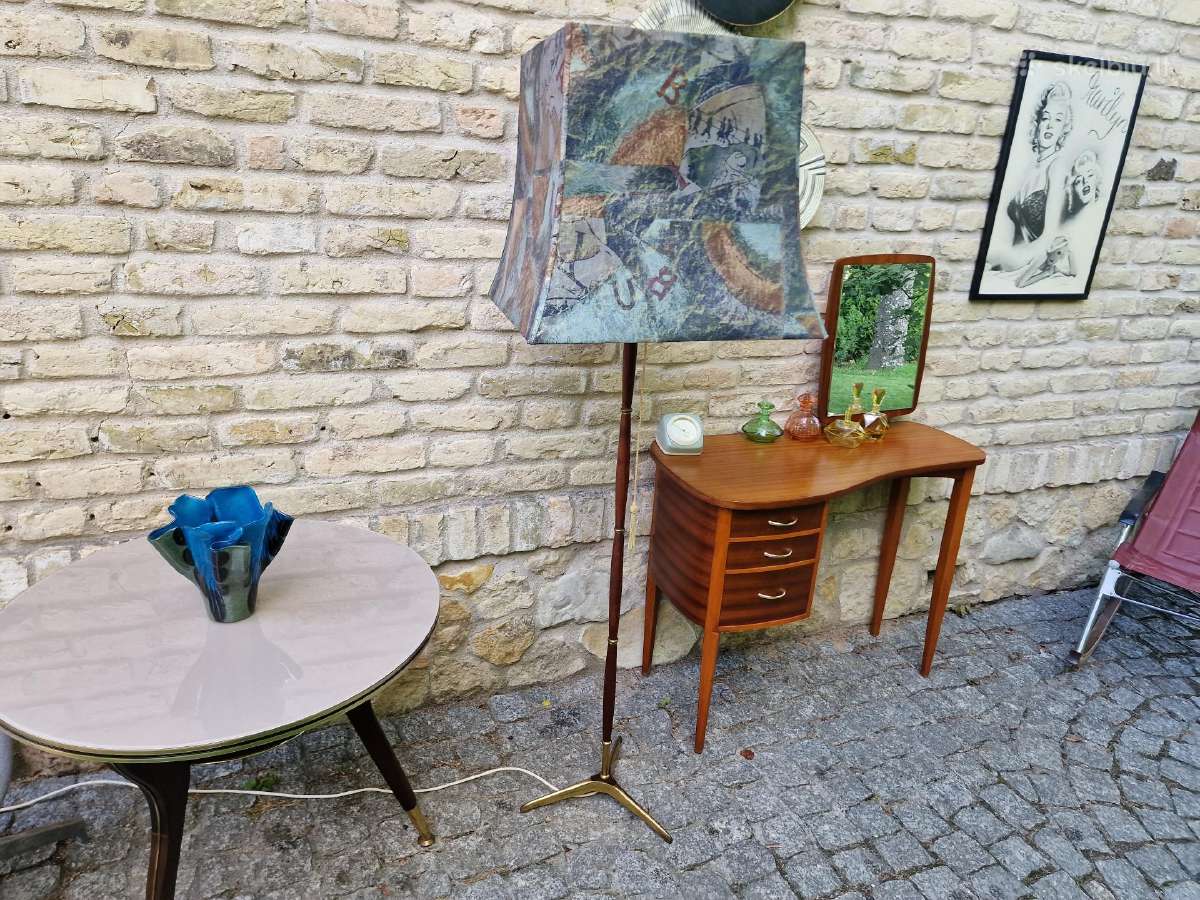 Vintažinis mid century palisandro-žalvariotoršeras - nuotraukos Nr. 3