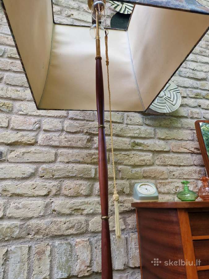 Vintažinis mid century palisandro-žalvariotoršeras - nuotraukos Nr. 5