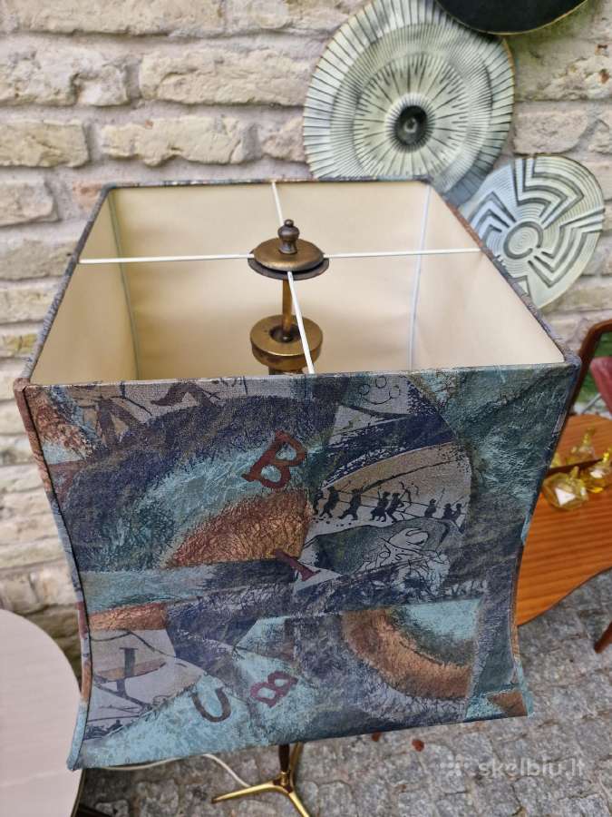 Vintažinis mid century palisandro-žalvariotoršeras - nuotraukos Nr. 6