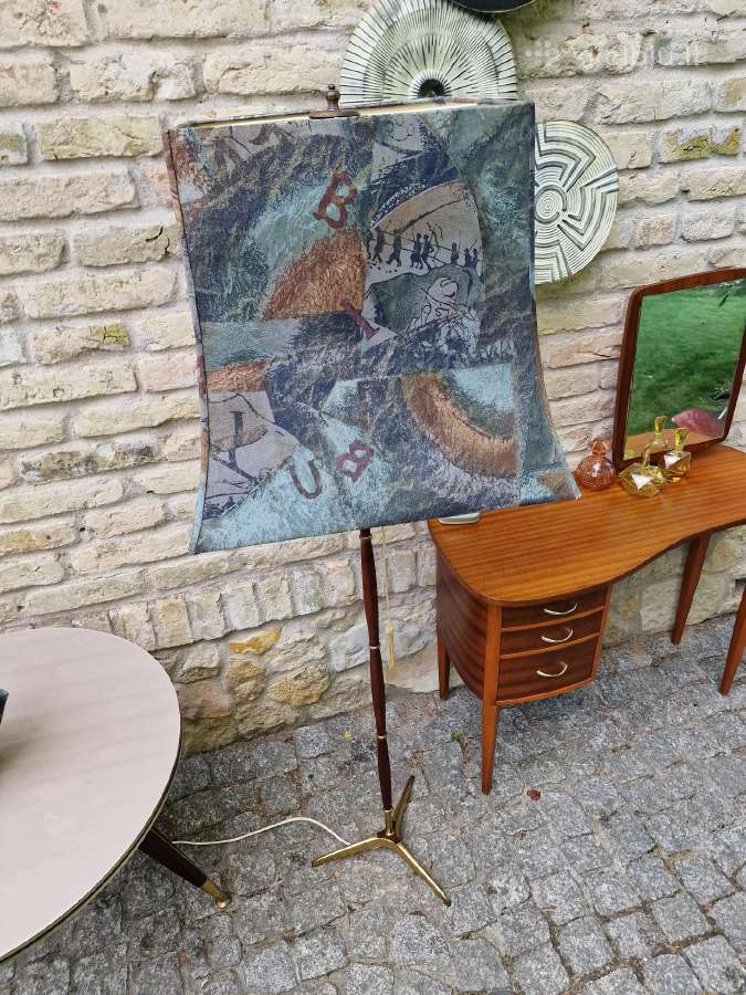 Vintažinis mid century palisandro-žalvariotoršeras - nuotraukos Nr. 9