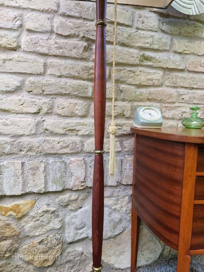 Vintažinis mid century palisandro-žalvariotoršeras - nuotraukos Nr. 17