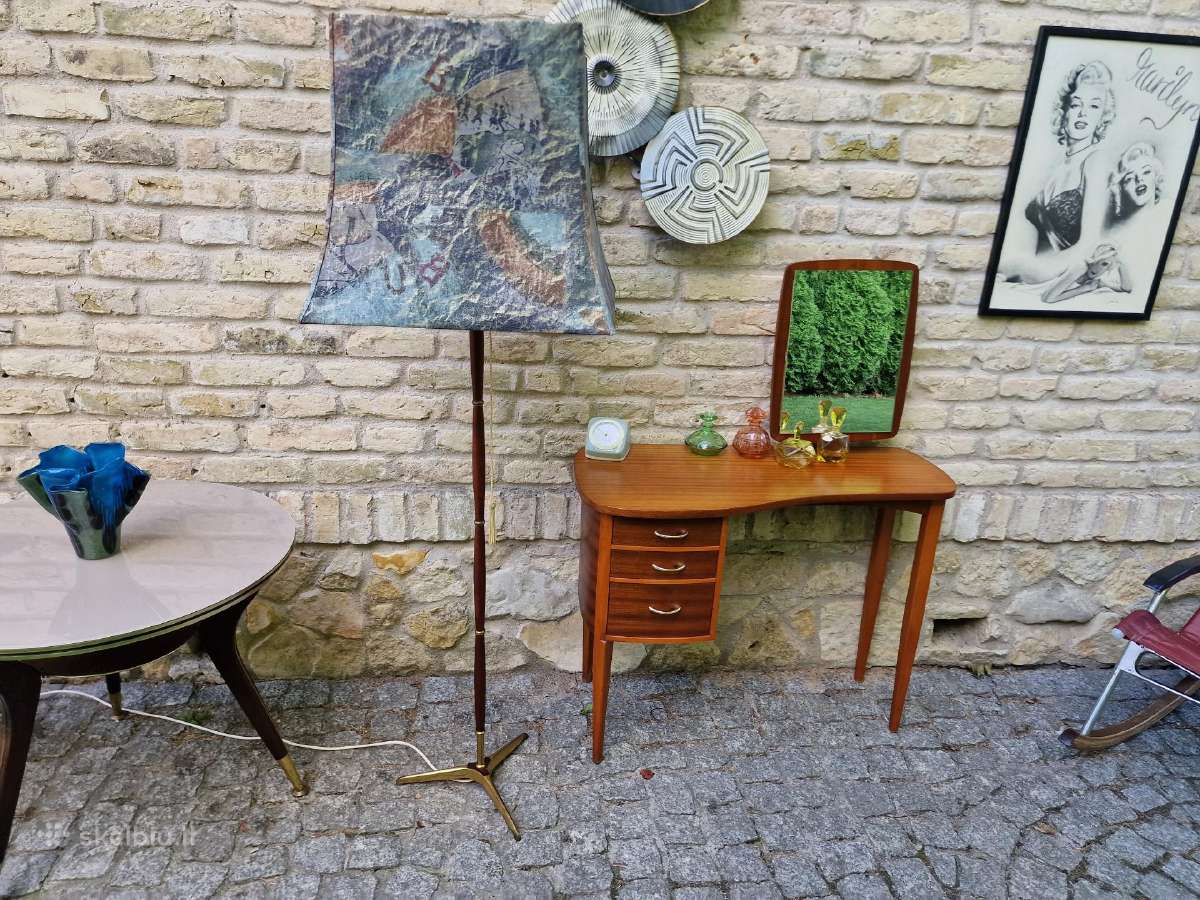 Vintažinis mid century palisandro-žalvariotoršeras - nuotraukos Nr. 24