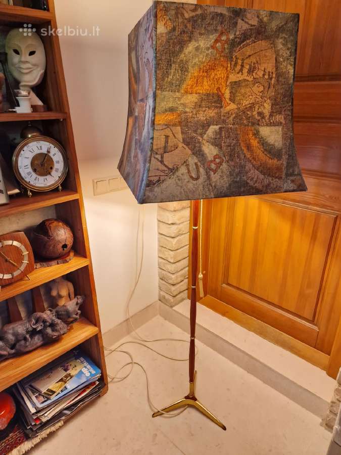 Vintažinis mid century palisandro-žalvariotoršeras - nuotraukos Nr. 27