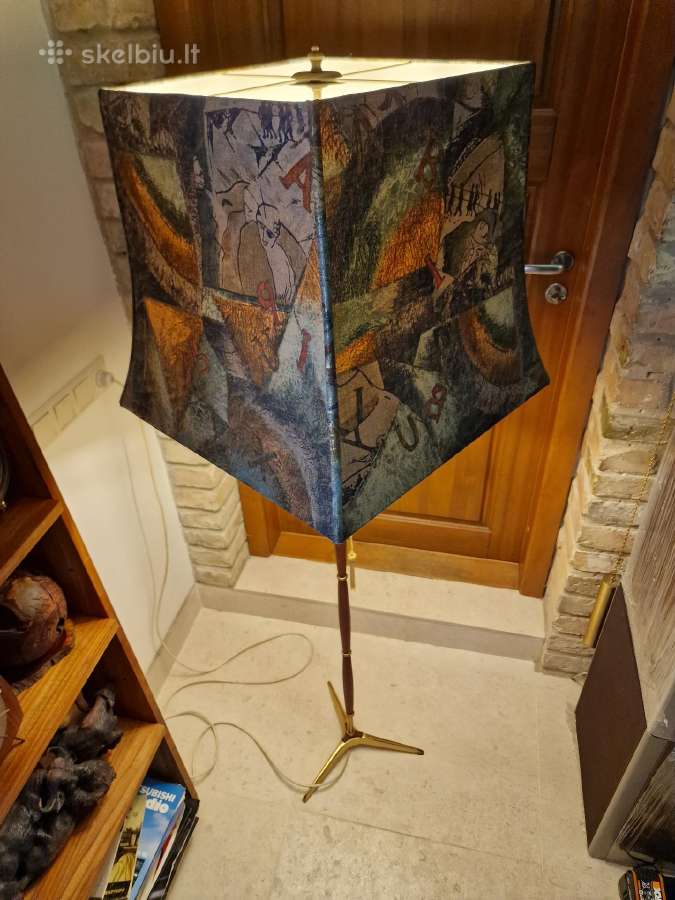 Vintažinis mid century palisandro-žalvariotoršeras - nuotraukos Nr. 29