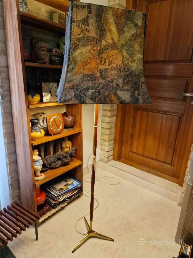 Vintažinis mid century palisandro-žalvariotoršeras - nuotraukos Nr. 32