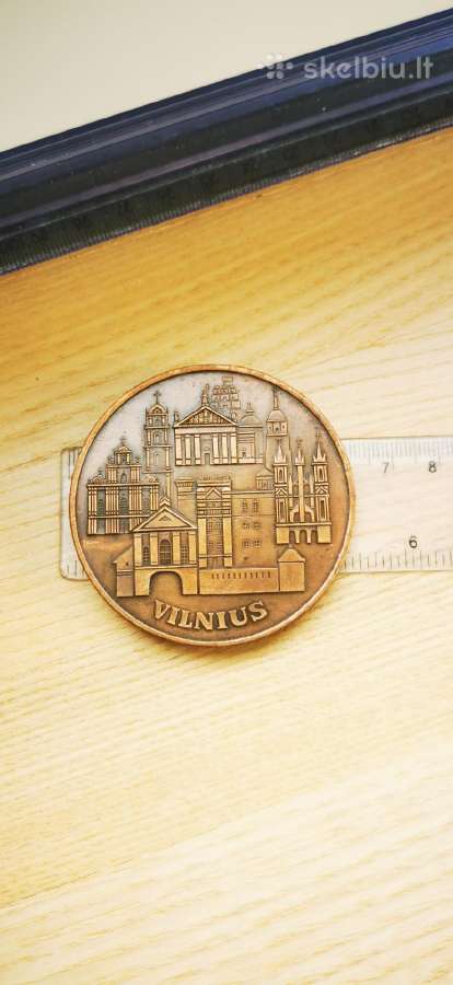 Medalis Vilnius Lietuvos sostinė