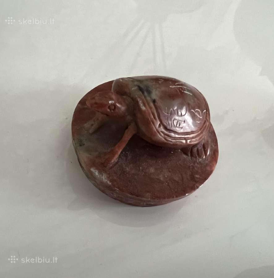 Nefritinis vėžlys - stilizuotas arbatinis, Kinija - nuotraukos Nr. 3