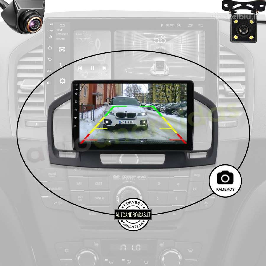 Opel Insignia 2009-18 Android multimedia GPS/WiFi - nuotraukos Nr. 7