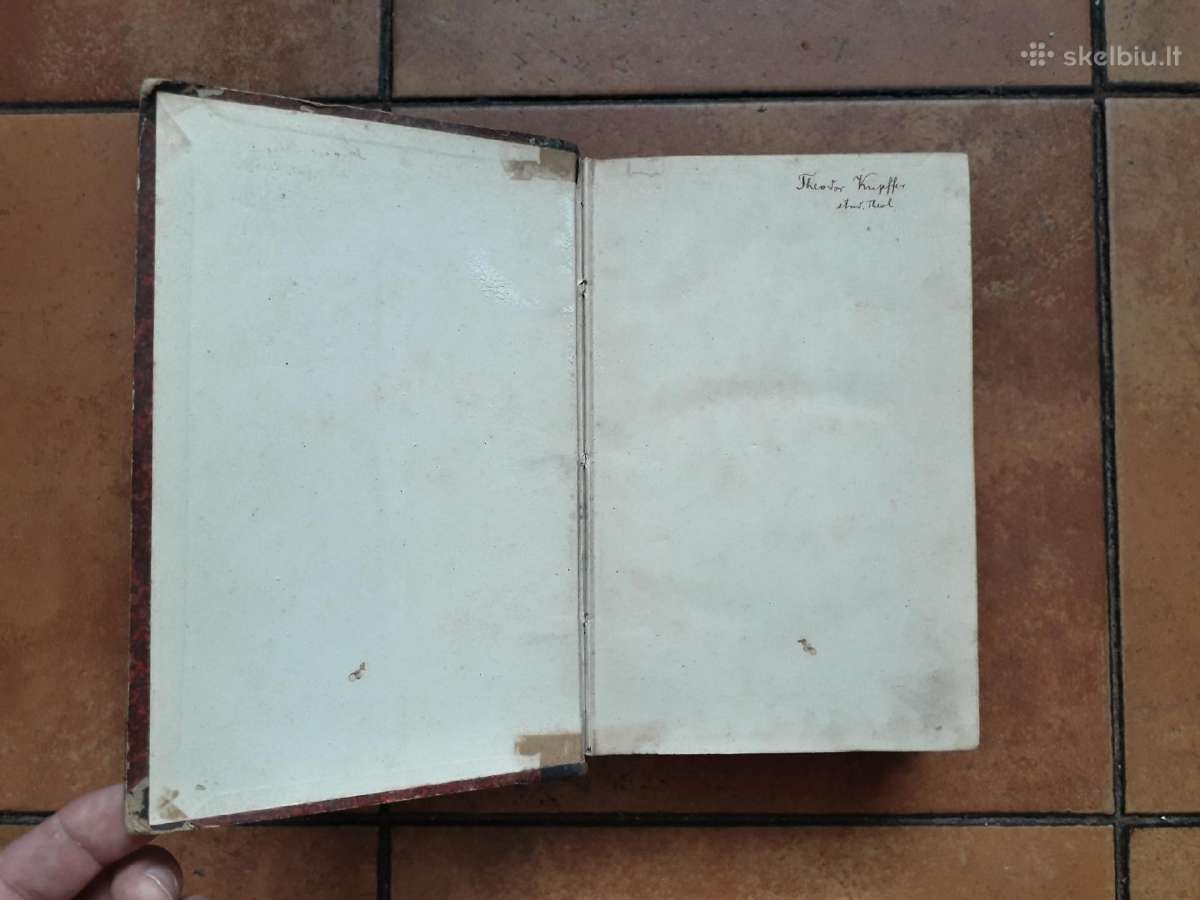 Teodoro Kupferio bibliotekos knygos 1886-1892 m. - nuotraukos Nr. 16