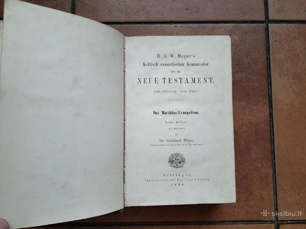 Teodoro Kupferio bibliotekos knygos 1886-1892 m. - nuotraukos Nr. 18