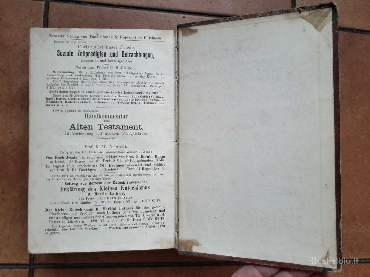 Teodoro Kupferio bibliotekos knygos 1886-1892 m. - nuotraukos Nr. 21
