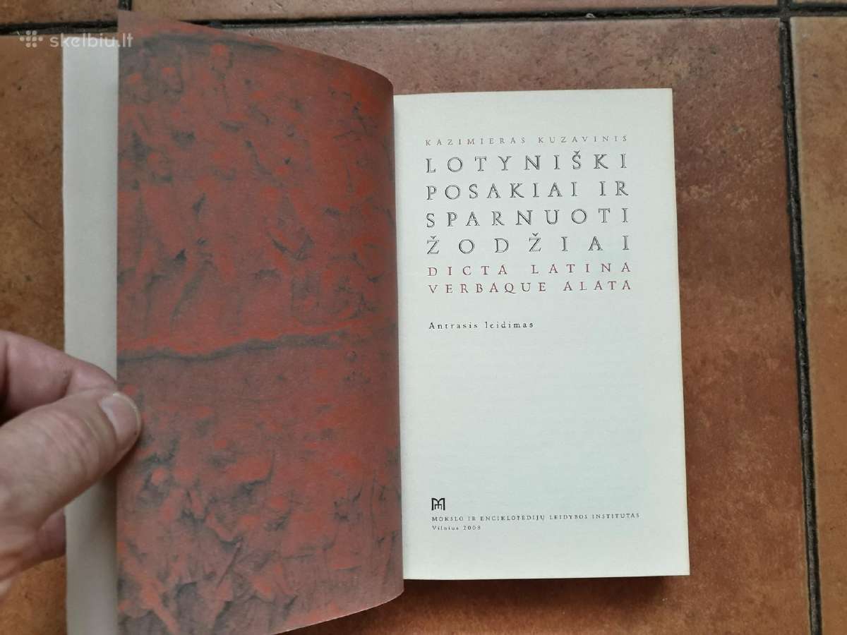 K. Kuzavinis "Lotyniški posakiai ir sparnuoti žodž - nuotraukos Nr. 3