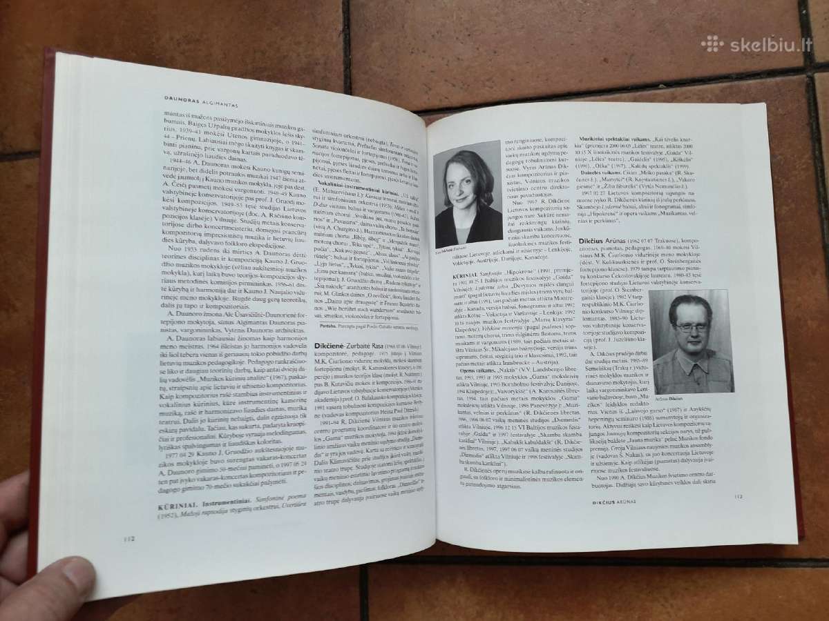 B. Zubrickas "Lietuvių kompozitoriai" 2004 metai - nuotraukos Nr. 4